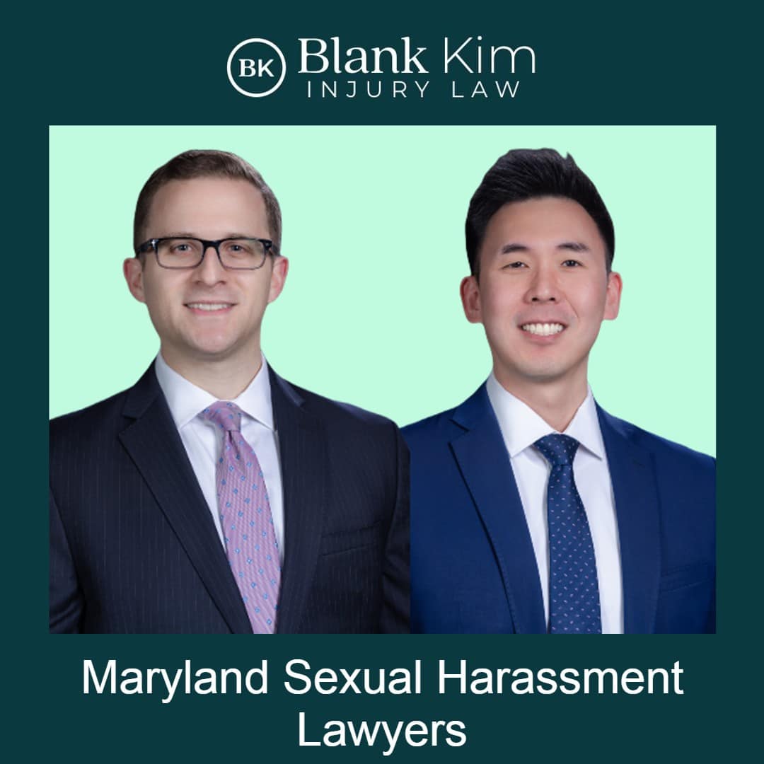 sexual harassment lawyers maryland blank kim injury law